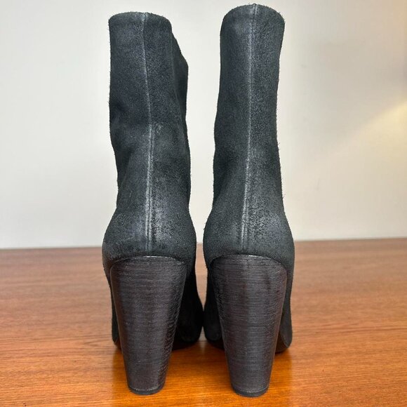 New in box, Marsèll Rafano Suede Black Boots - Picture 4 of 8